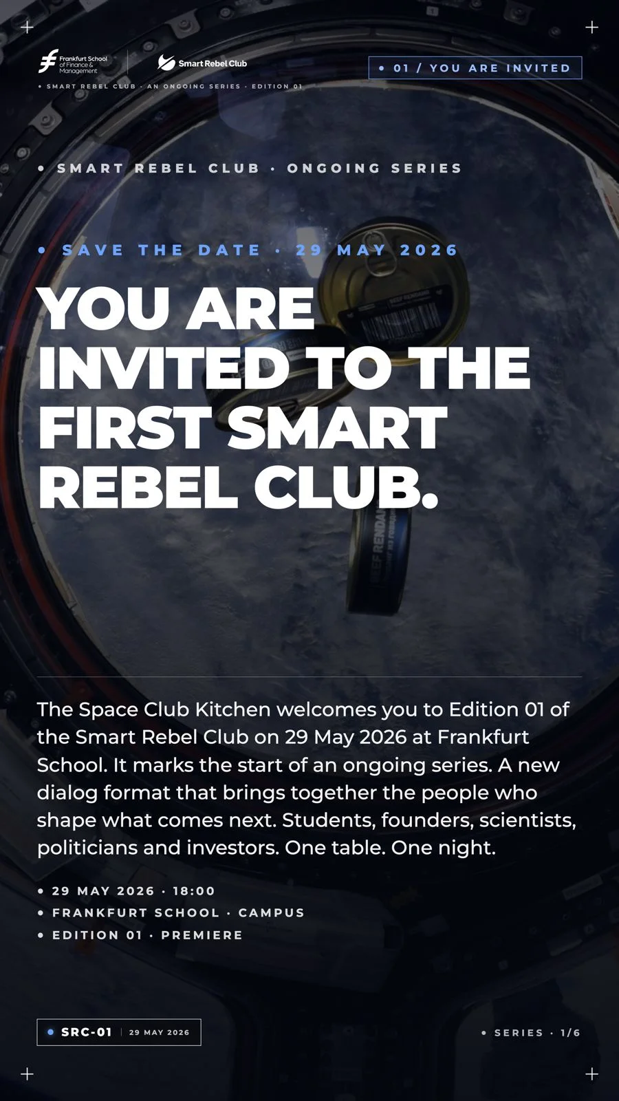 Smart Rebel Club Edition 01 — You are invited